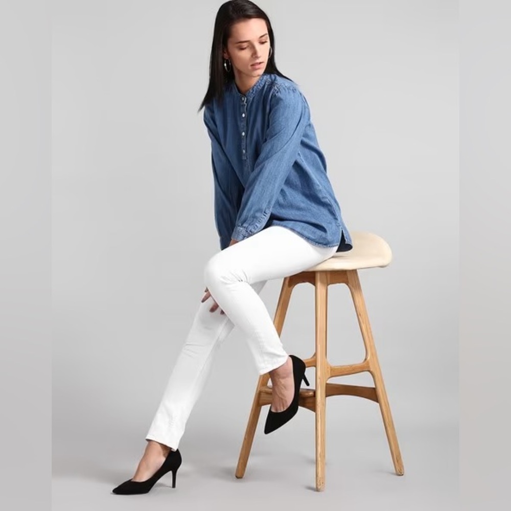 Gap Denim Blouse - image 4